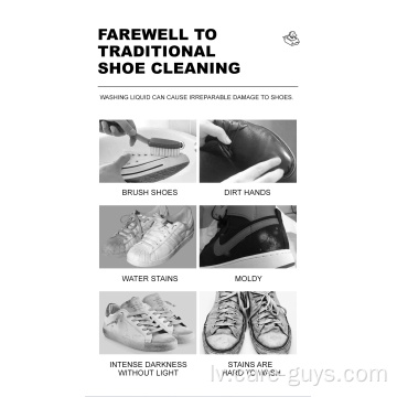 Mitrās salvetes Tīrīšanas apavu apavu salvetes
